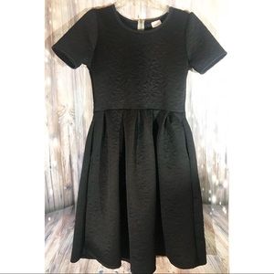 LuLaRoe BLACK Amelia Dress